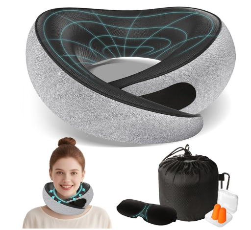 Travel Neck Pillows for Airplanes - 360°